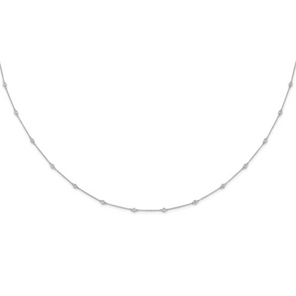 Necklace 14 Karat White