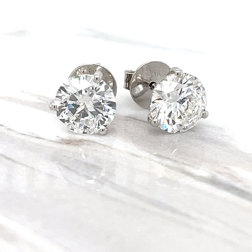 LAB GROWN 1.40CTTW DIAMOND STUDS