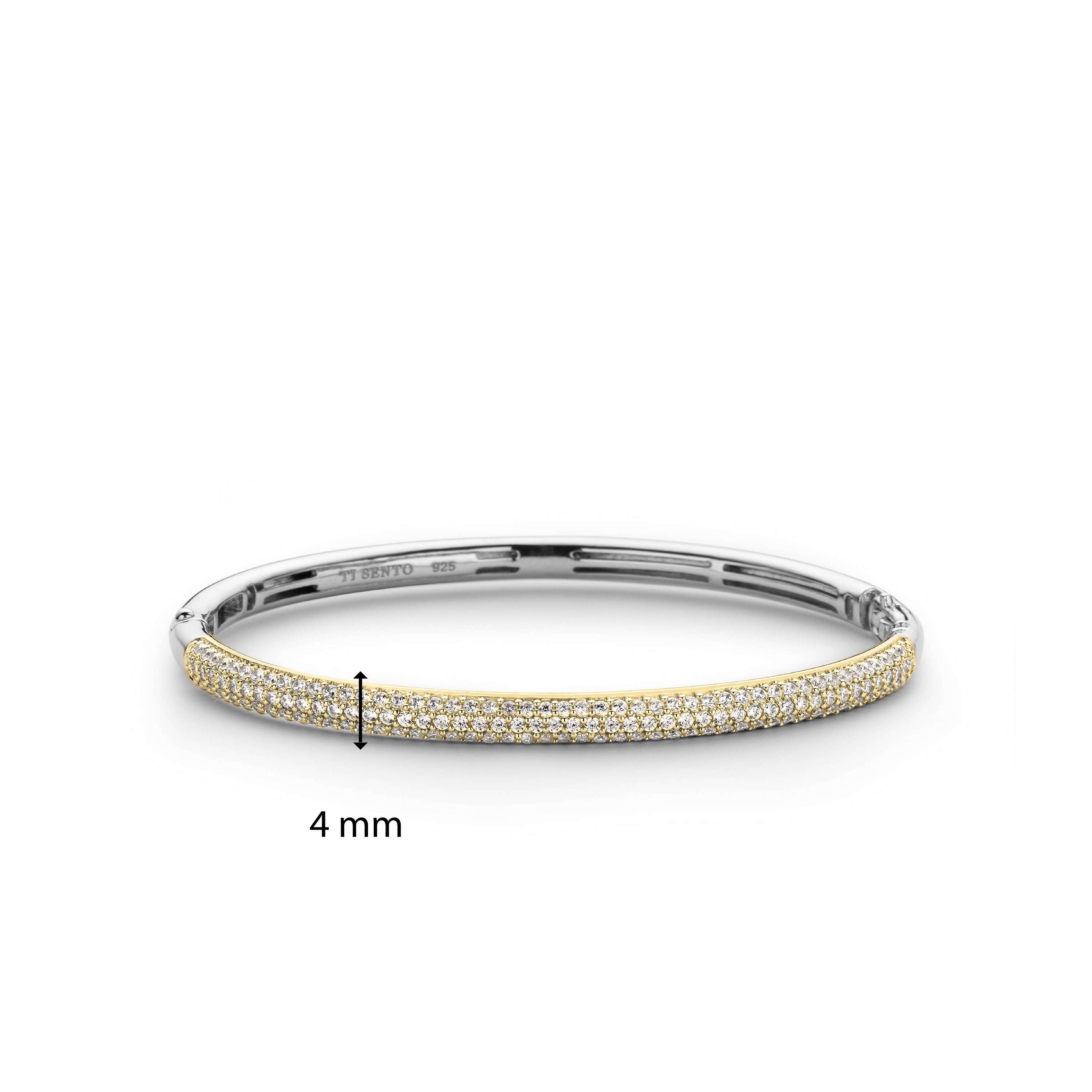 SS/GP CZ BANGLE