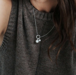 SS CZ/PRL CHRM NECK