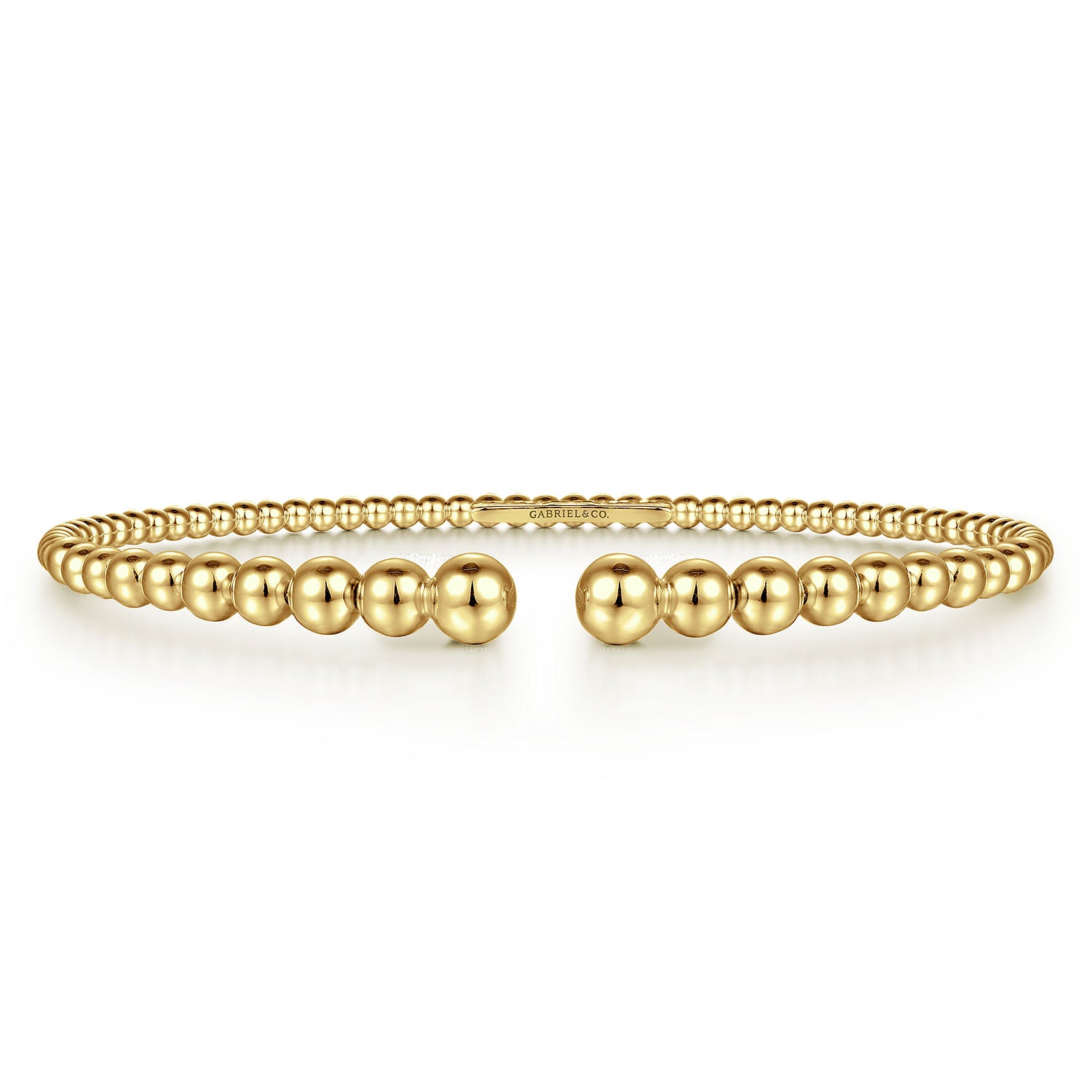 14 KARAT YELLOW GOLD BUJUKAN OPEN BANGLE