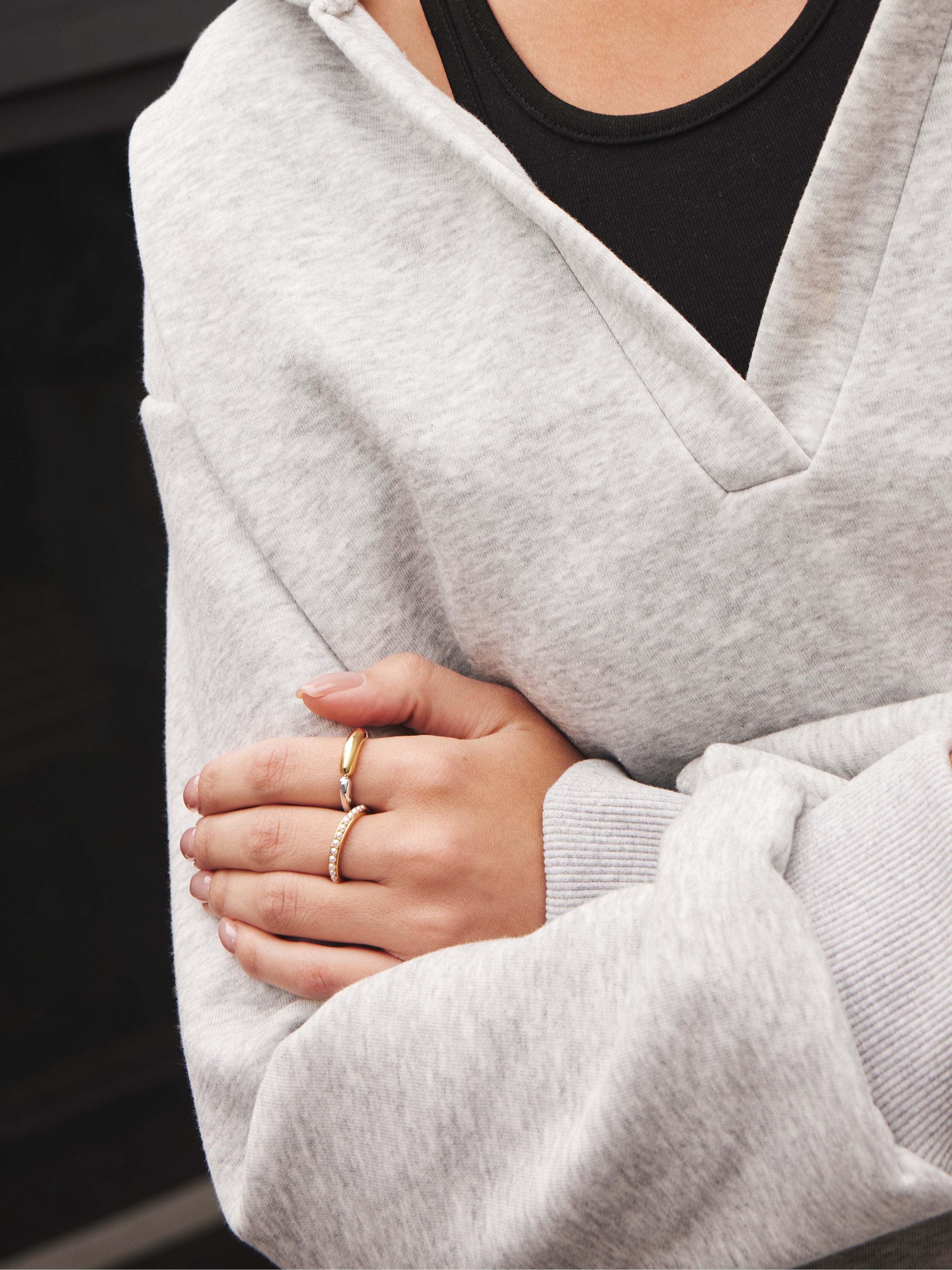 SS/GP PUFFY RING