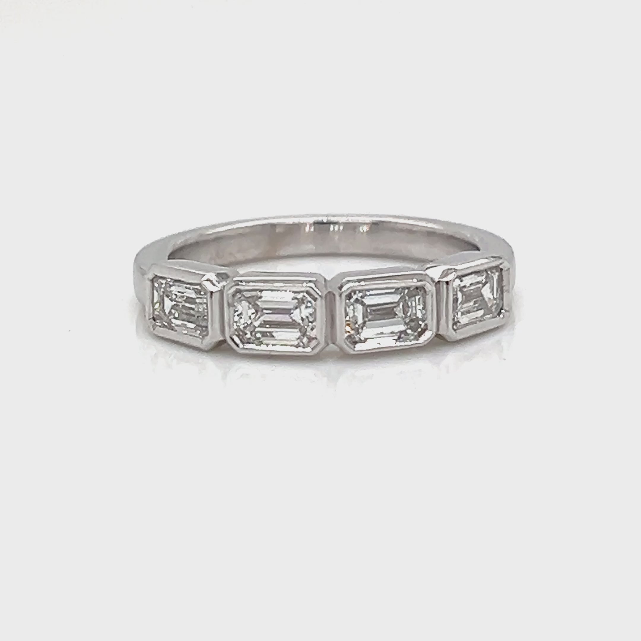 One Lady's DANIEL JOSEPH Women's Lab Grown Diamond Wedding Band