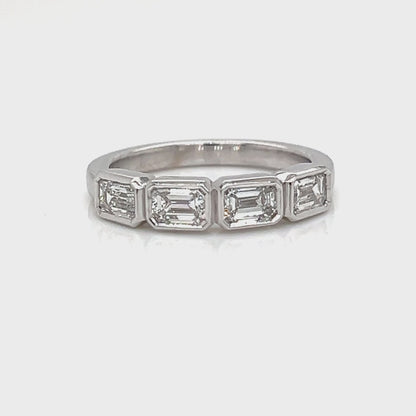 One Lady's DANIEL JOSEPH Women's Lab Grown Diamond Wedding Band